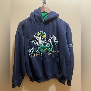 Notre Dame fighting Irish hoodie small…20x24